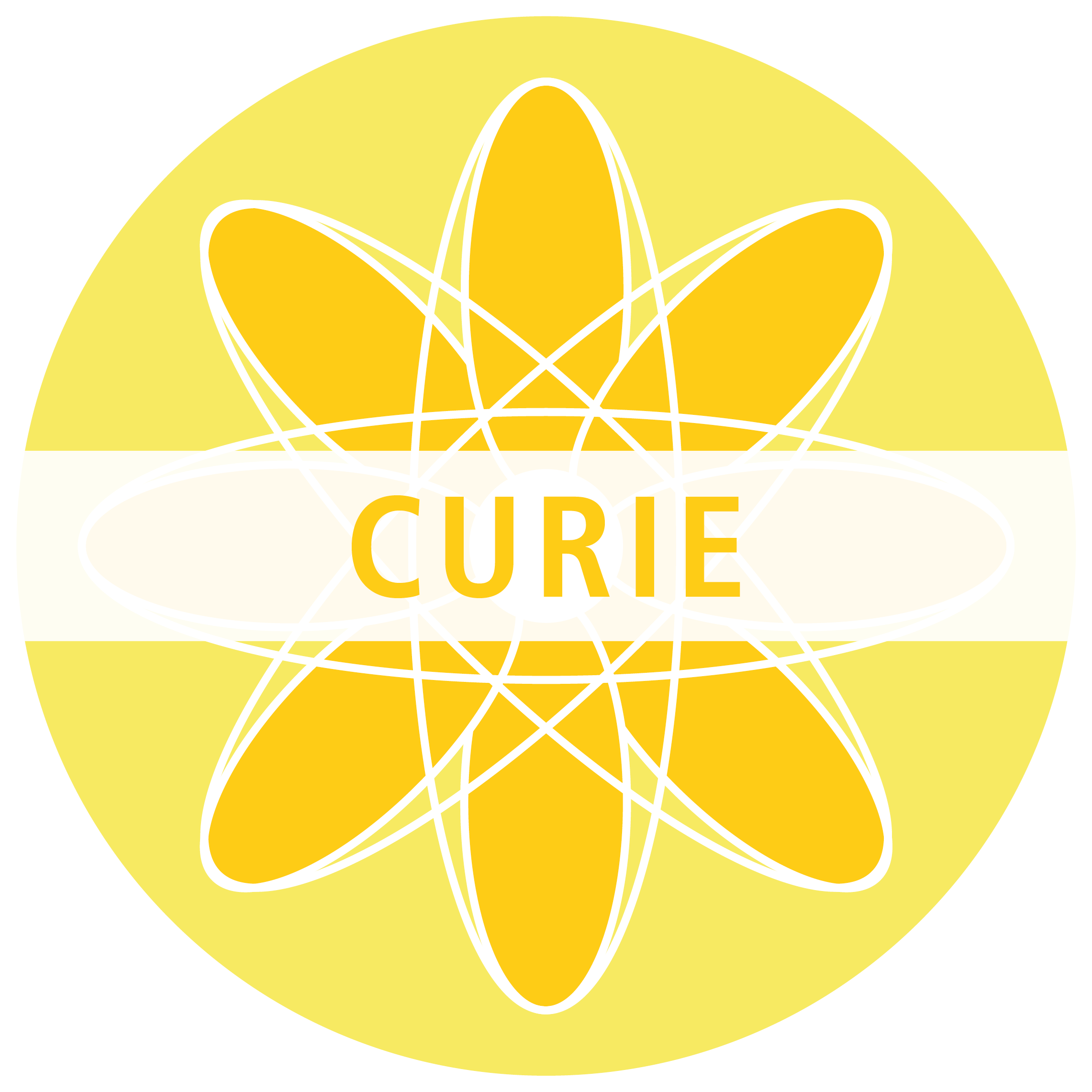 Curie Icon & Name Banner PNG